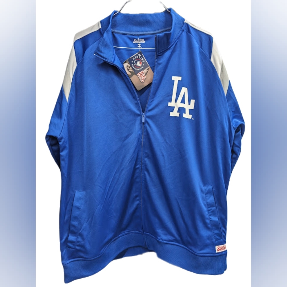 Dodgers Team Jacket Zip-Up Jersey